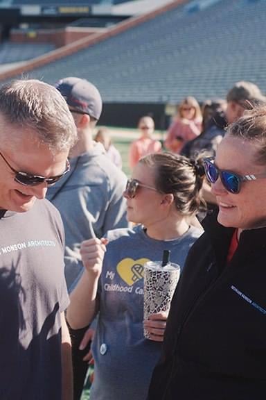 Neumann Monson team at the Iowa City Heart Walk