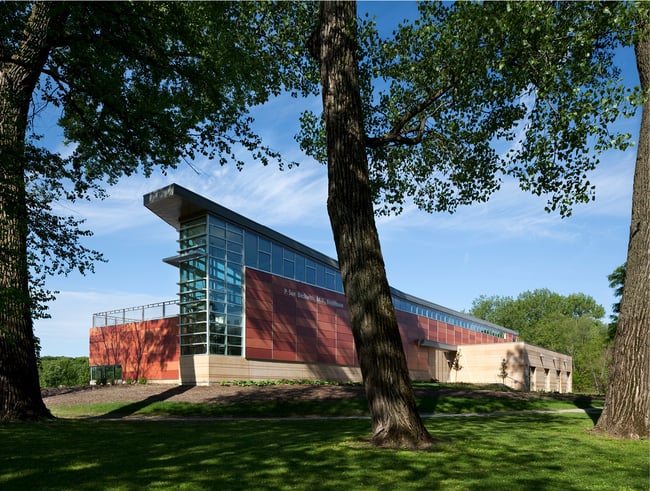 Beckwith Boathouse in Iowa City, a LEED Certified project