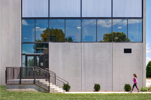 precast concrete panels at Lone Tree Wellness Center
