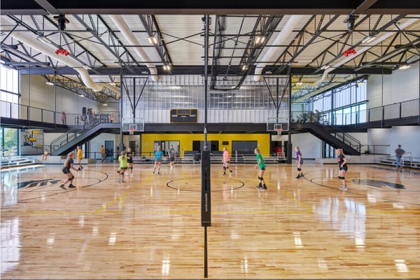 volleyball at the Lone Tree Wellness Center