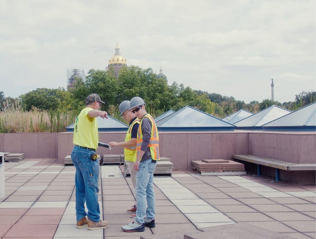 an architect assessing a facility for a master plan