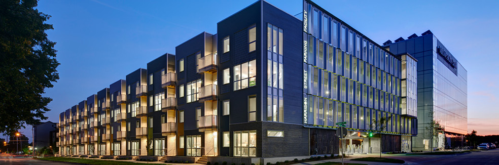 Mixing Construction Types: Podium and Wrapper Buildings