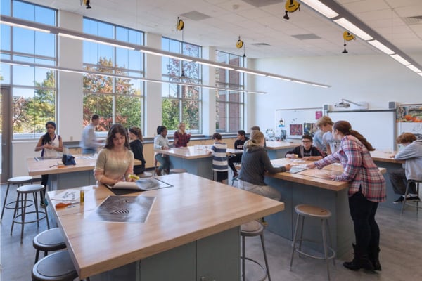 testing light levels in a post occupancy evaluation