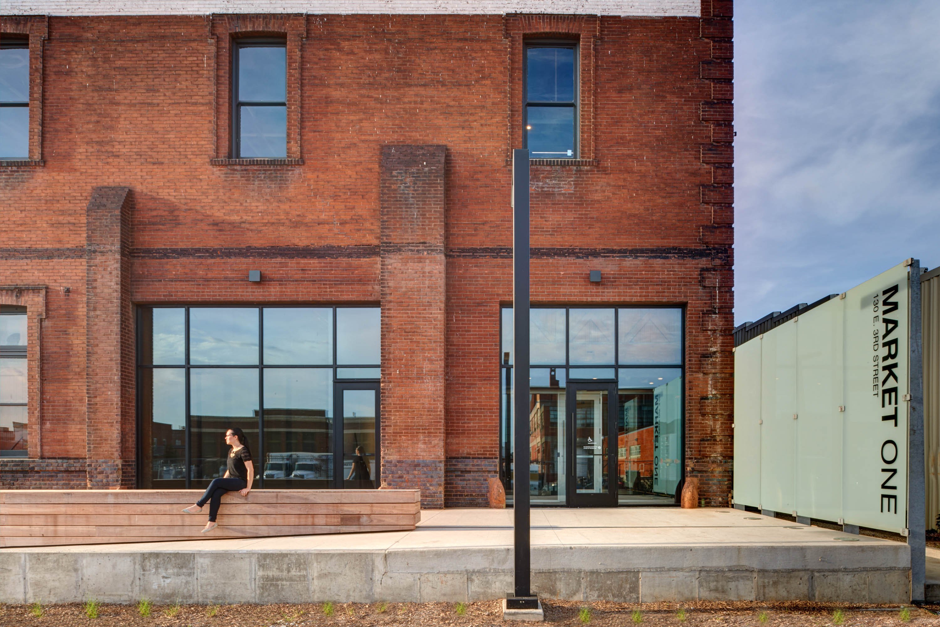 Market One in Des Moines, a LEED Platinum building
