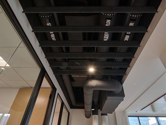 the first stage filtration system for the Stanley Center's water system